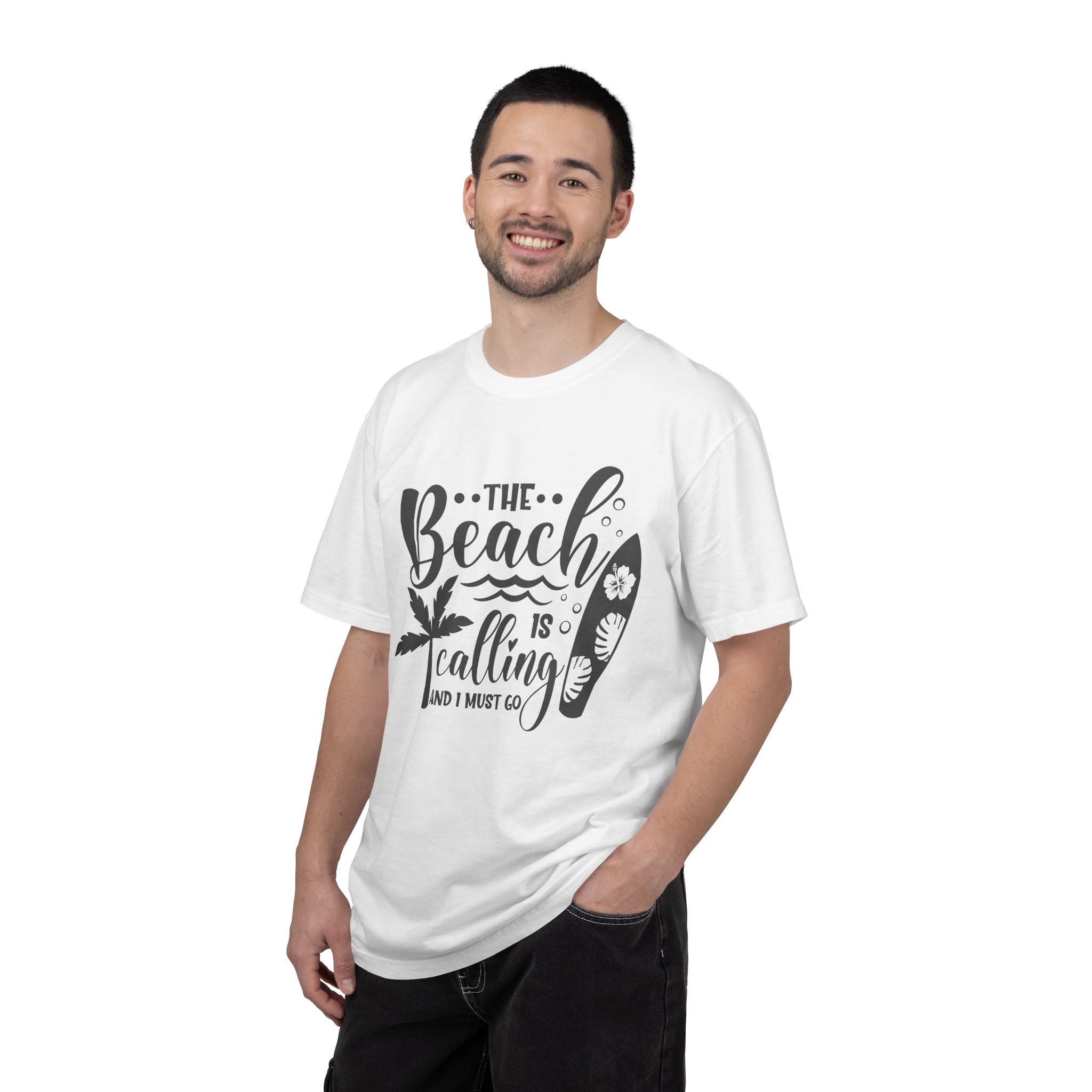 Beach Vibes Unisex T-Shirt - Summer Fun Shirt, Vacation Apparel, Surfing Tee, Beach Lover Gift, Outdoor Adventure Wear. - Image 10