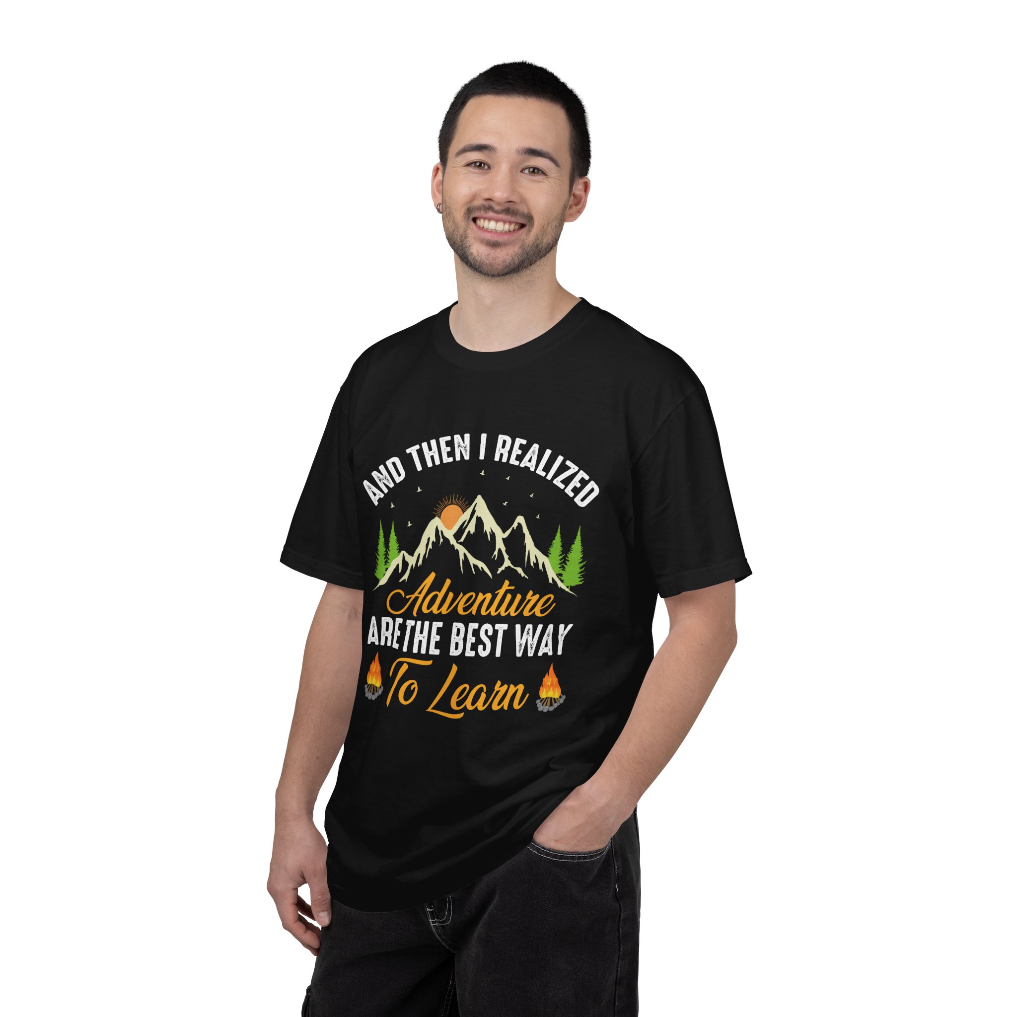 Adventure-Inspired Unisex T-Shirt, Explore, Nature Lover Gift, Hiking Apparel, Great Outdoors, Birthday, Adventure Gear. - Image 2
