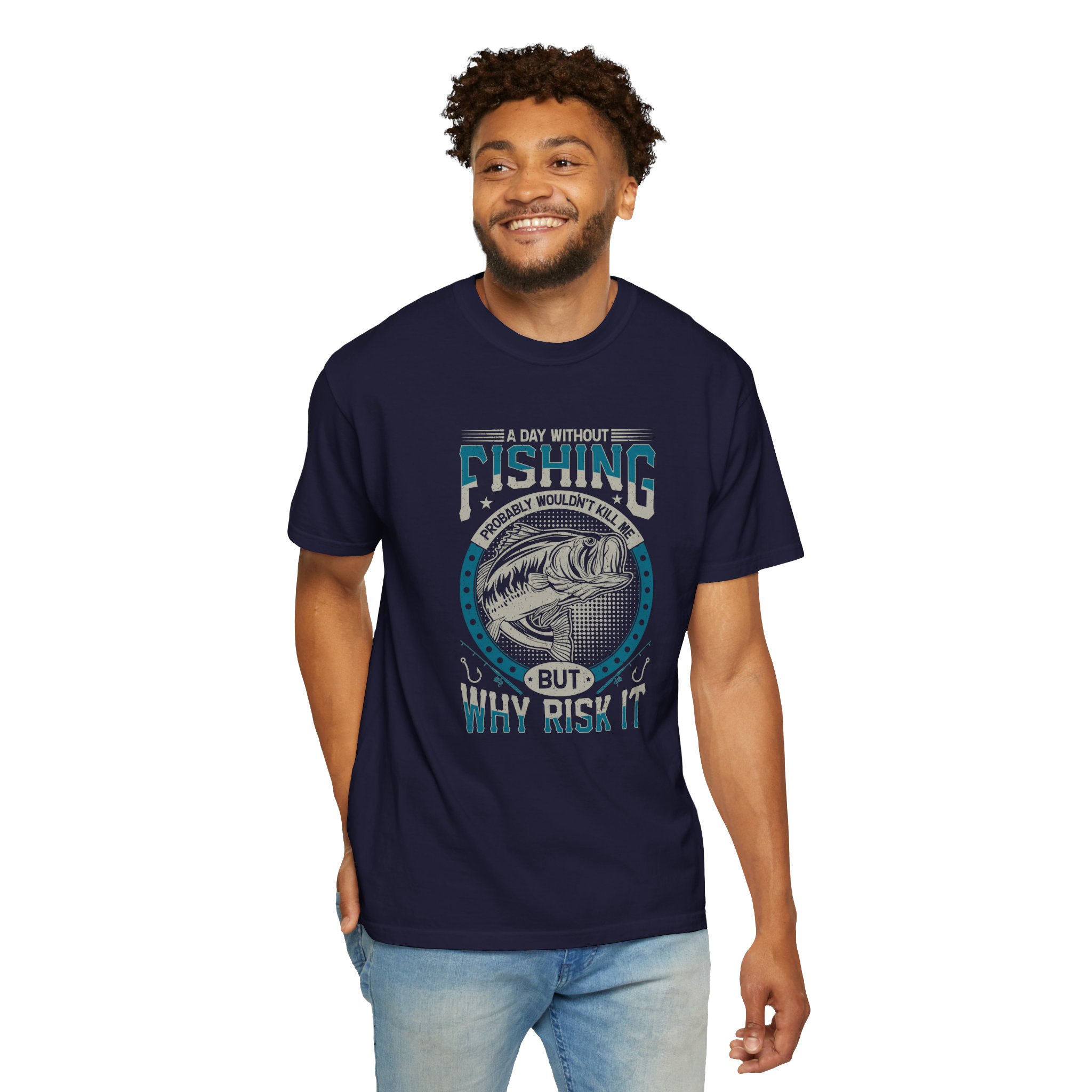 Fishing Adventure T-Shirt, Funny Fishing Tee, Outdoor Gift, Father's Day Shirt, Unisex Casual Top. - Image 14