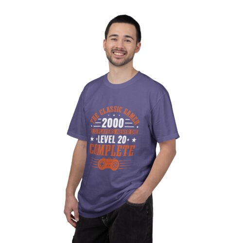 Retro gaming tee Gamer Level 20 Unisex Tshirt - Image 26
