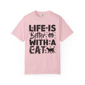 C - 5.18 - Life Is Better With A Cat lover T-Shirt.