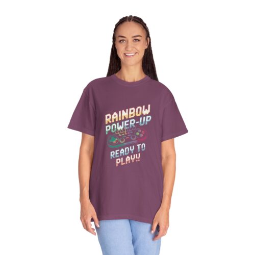 Funny gaming tee - Rainbow Gamer T-shirt for Unisex - Image 27