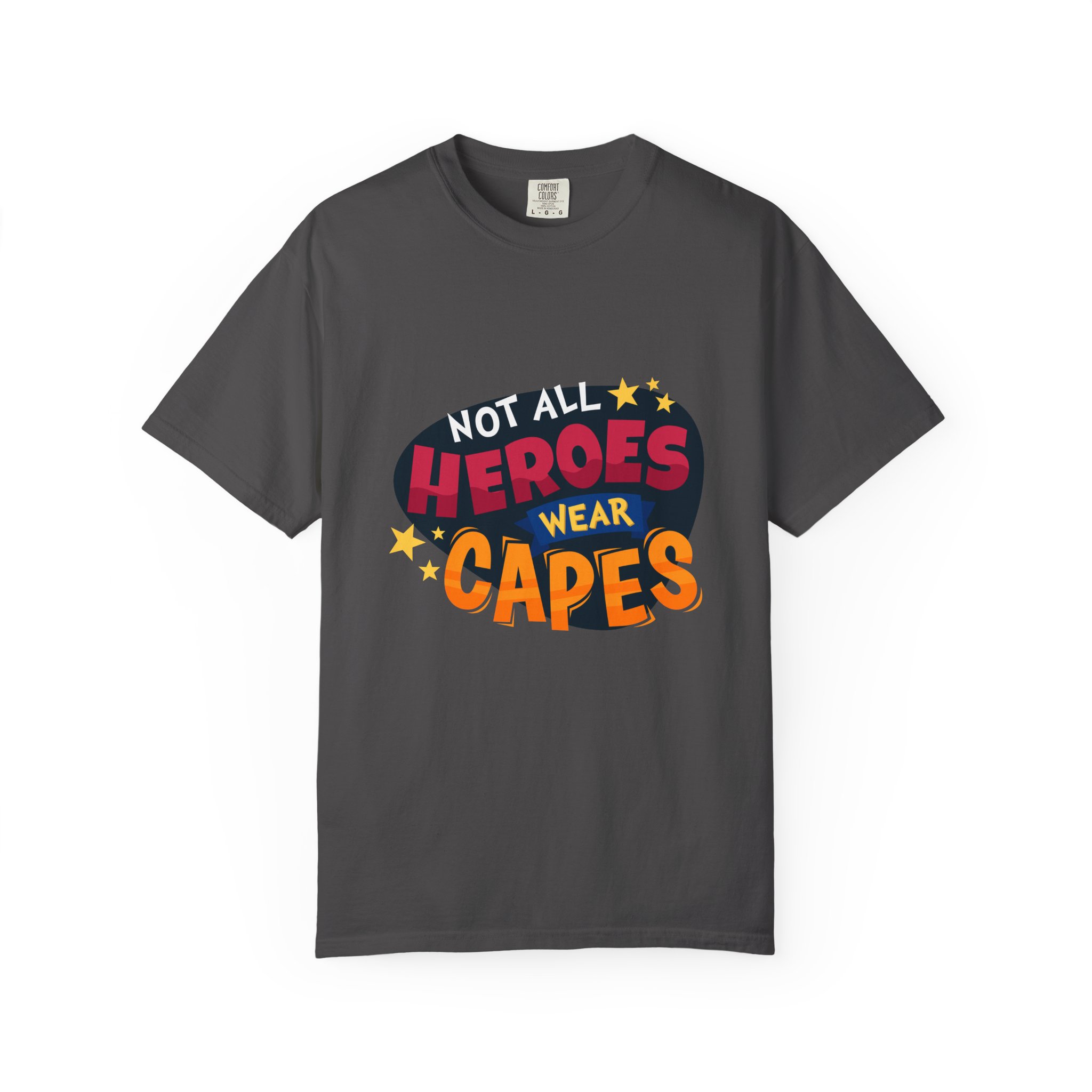 Heroic Message T-shirt for Everyday Wear, Unisex Gift, Casual Style, Great for Superhero Fans Tee. - Image 17