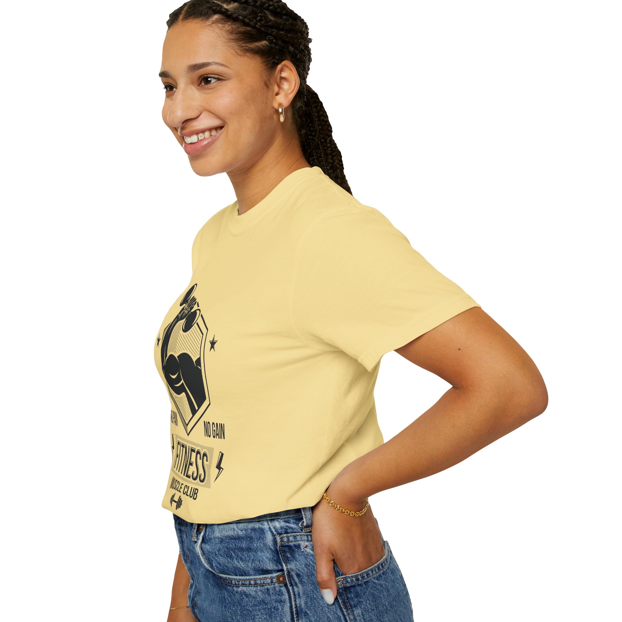 Fitness Muscle Club T‑Shirt — "No Pain No Gain" Gym Workout Tee. - Image 29
