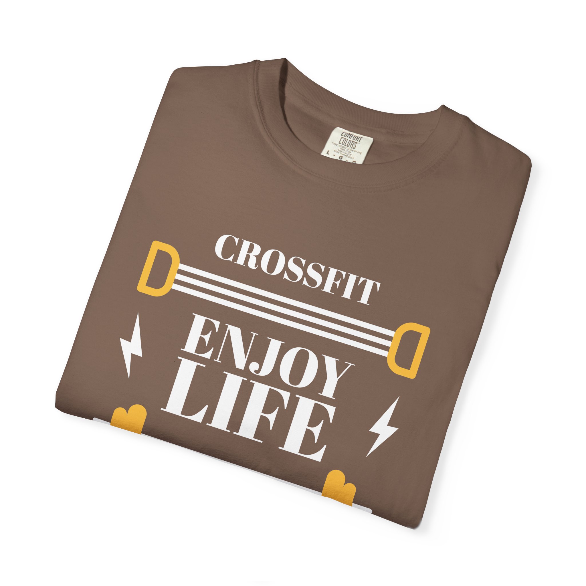 CrossFit Motivational T-Shirt, Unisex Workout Tee, Gym Apparel, Fitness Gift, Enjoy Life It's Just One. - Image 15