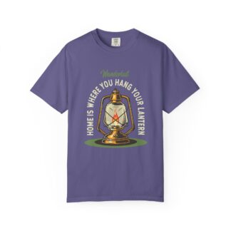 “Home Is Where You Hang Your Lantern” T-Shirt – Vintage Camping Graphic Tee for Outdoor Lovers, Fun Adventure Wear & Perfect Gift Giving. - Image 41