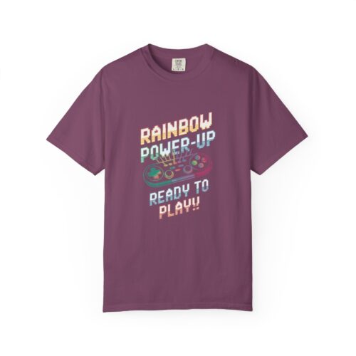 Funny gaming tee - Rainbow Gamer T-shirt for Unisex - Image 25