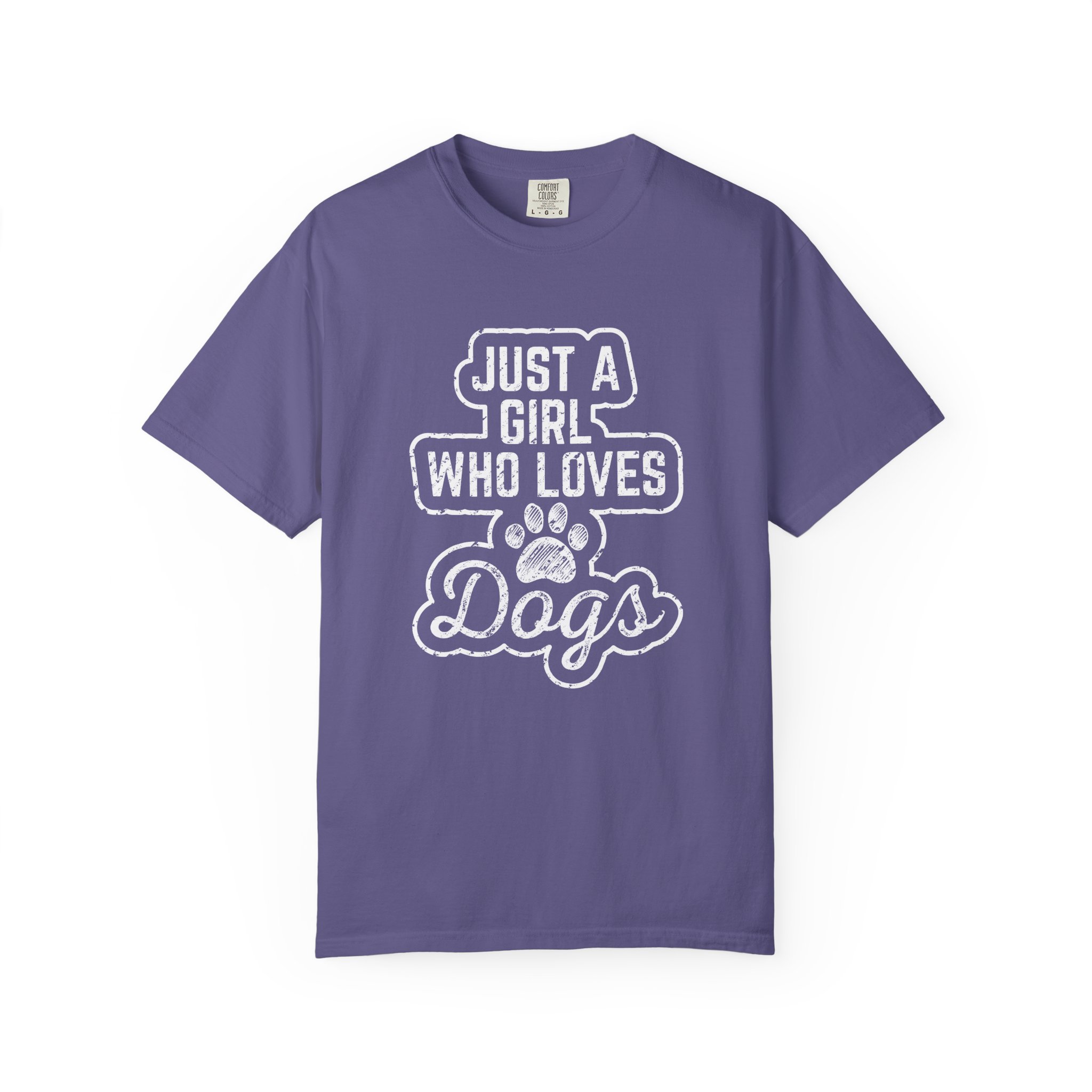 b2 - 4.3- Just a Girl Who Loves Dogs T-Shirt – Cute Dog Lover Graphic Tee for Pet Lovers & Everyday Casual Style. - Image 41