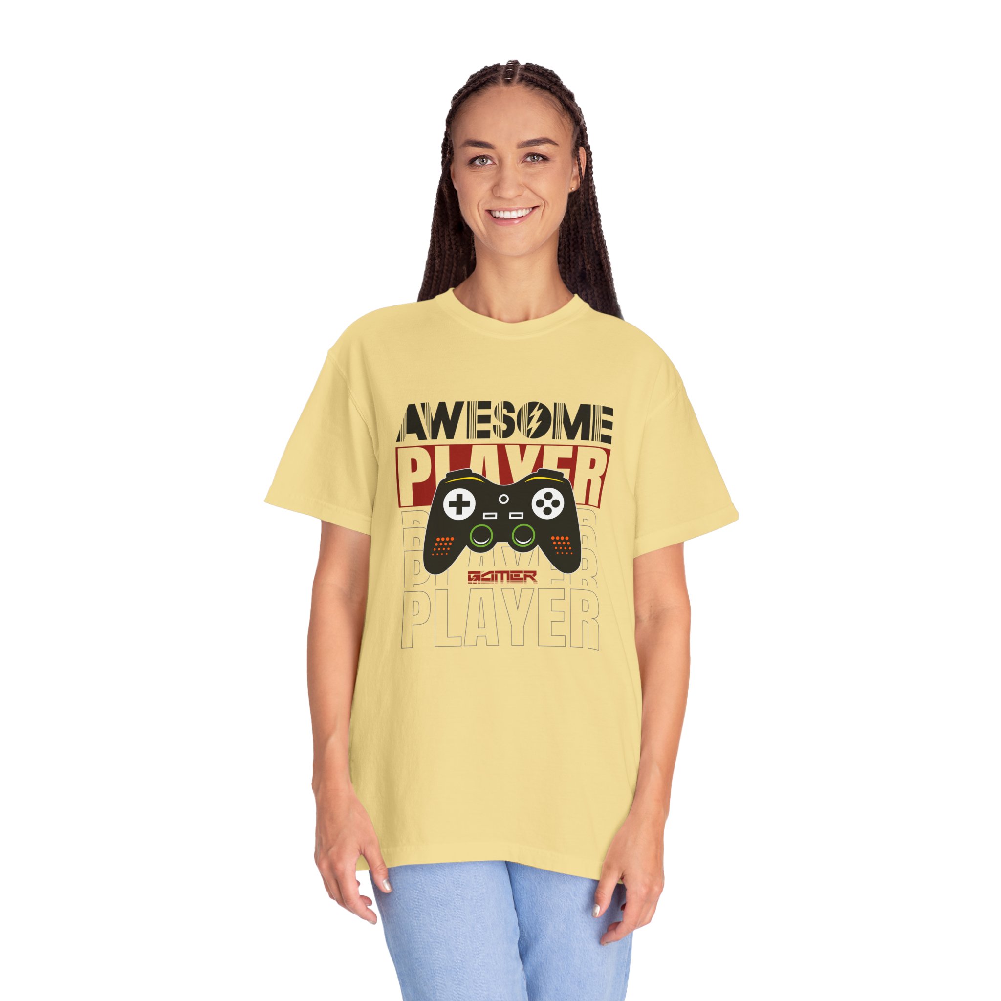 Gamer T-Shirt with Cool Controller Design, Awesome Player Tee, Unisex Video Game Shirt, Perfect Gift for Gamers, Casual Wear - Image 11