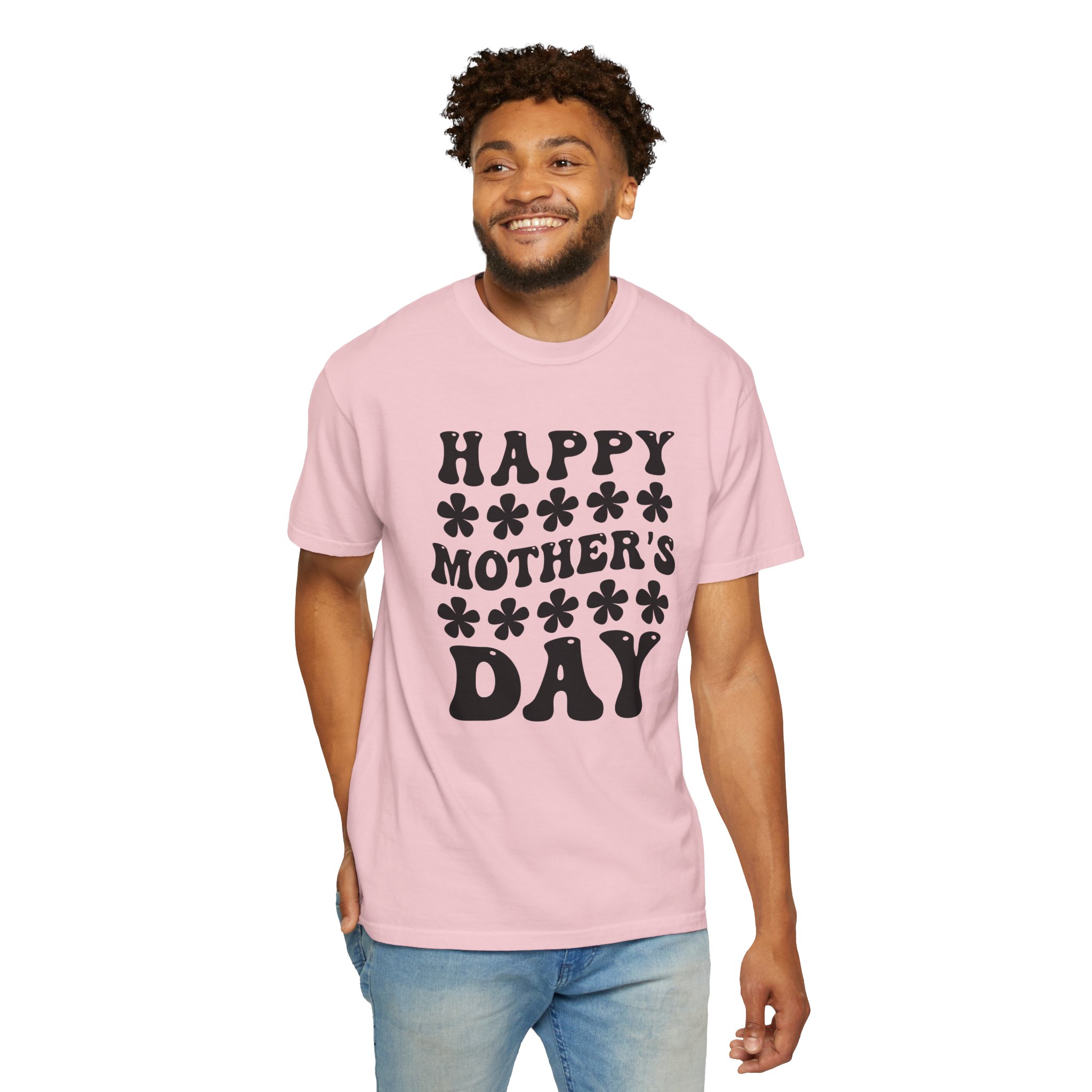 Happy Mother’s Day Retro Floral T-Shirt – Cute Love Graphic Tee for Moms, Perfect Gift Giving & Celebration Wear. - Image 54