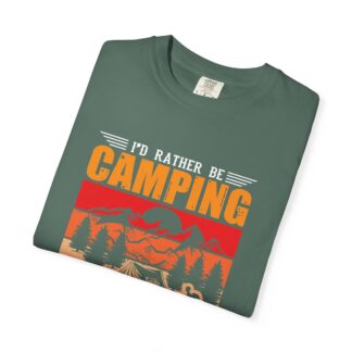 “I’d Rather Be Camping and Go to the Mountains” T-Shirt – Retro Outdoor Graphic Tee for Nature Lovers, Fun Adventure Wear & Perfect Gift Giving. - Image 23