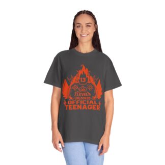 Teen Gamer Tshirt - Official Birthday Tee - Level Unlocked Official Teenager Unisex Tee – 13th Birthday Gamer Graphic Tee for Teens, Fun Celebration & Gaming Vibes. - Image 43