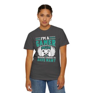 Game Controller Tshirt Gamer Style & Passion - I’m a Gamer Controller Wings Unisex Tee - Image 28