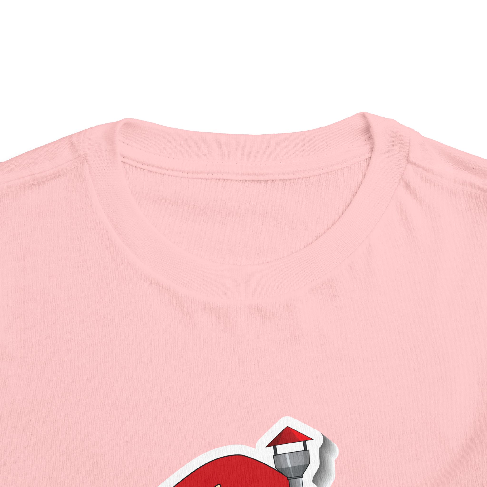 Cute Red Toadstool Cottage Toddler T-Shirt – Adorable Mushroom House Graphic Tee for Kids, Boys & Girls. - Image 24