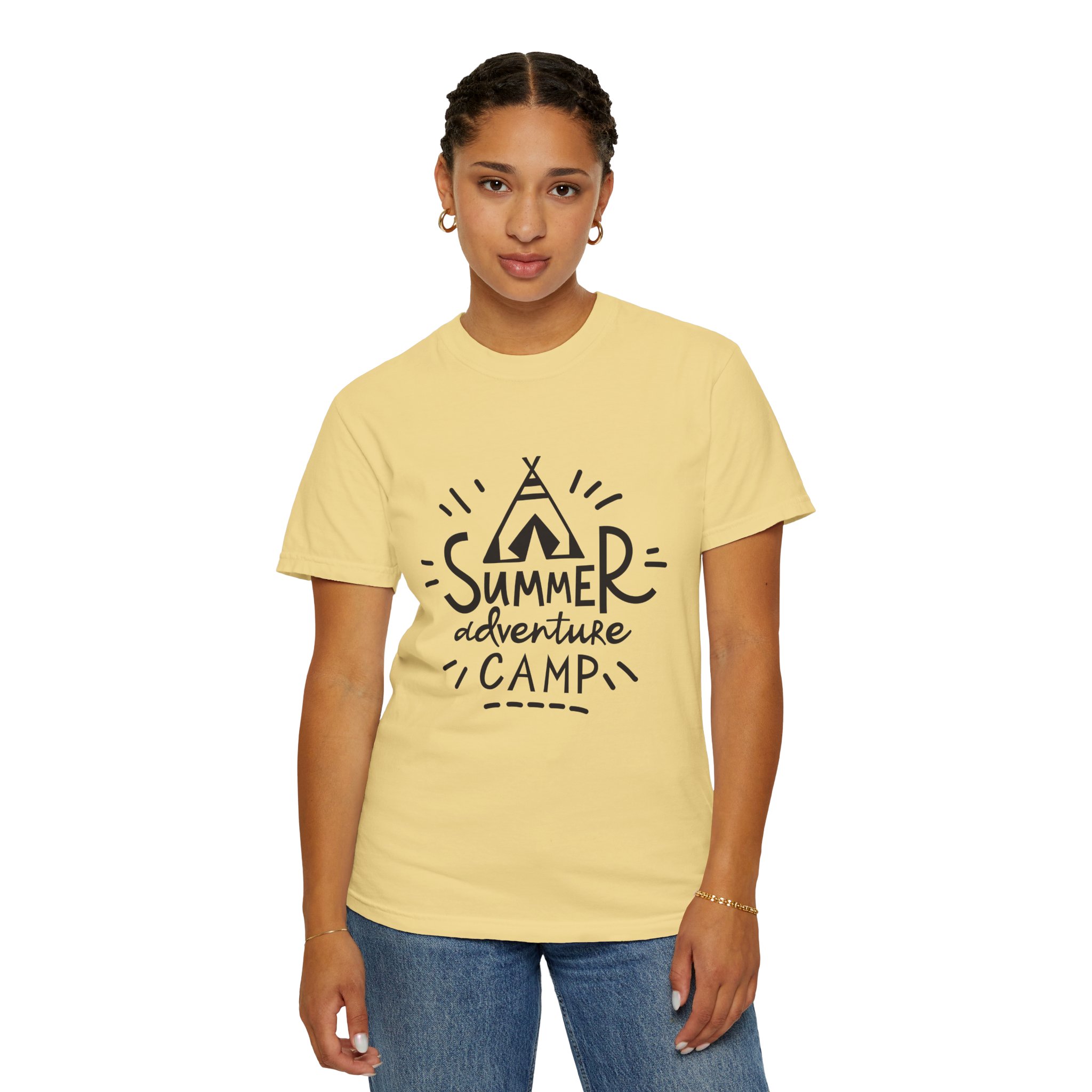 Summer Adventure Camp T-shirt, Unisex Outdoor Tee, Camping Shirt, Travel Gift, Family Reunion Apparel, Nature Lover Top. - Image 12
