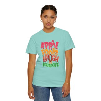 Cute funny Tshirt for Pranks & Laughs - Laugh at Yourself April Fools Unisex Tee - Image 36