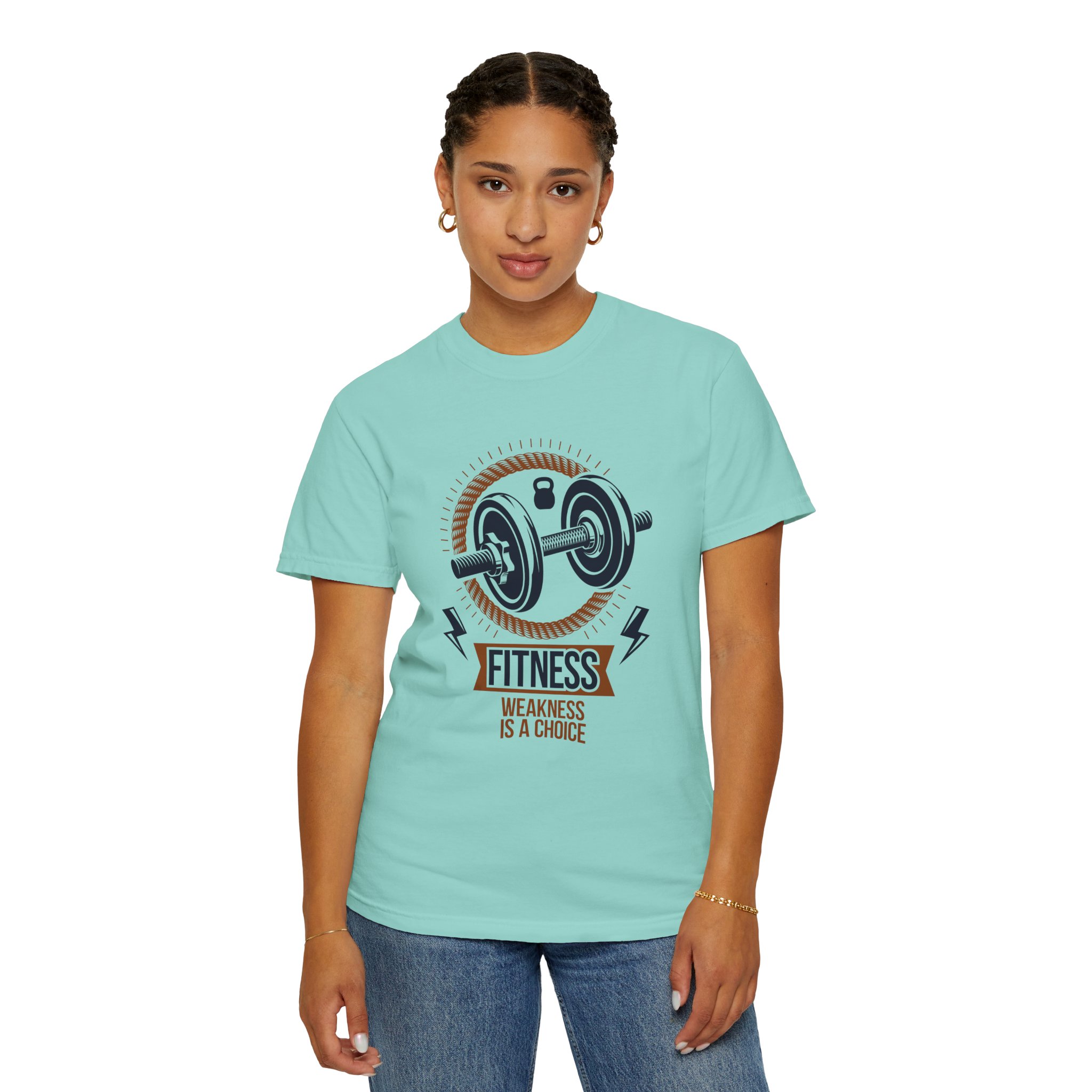 Fitness T-Shirt — "Fitness: Weakness Is A Choice" Motivational Gym Tee. - Image 20