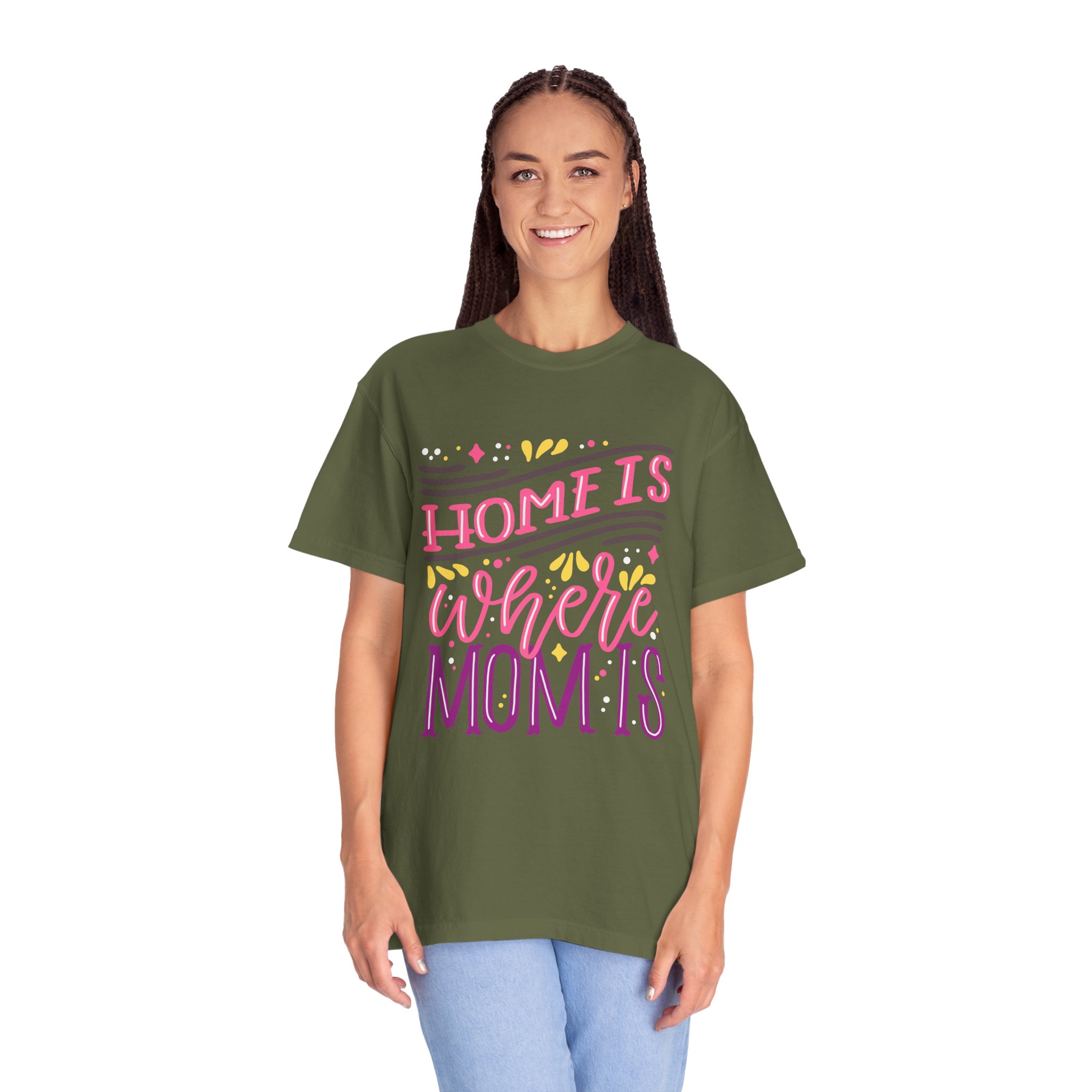 Home is Where Mom Is Unisex T-shirt, Family Love Tee, Gift for Moms, Cute Mom Shirt, Comfortable Everyday Wear. - Image 11