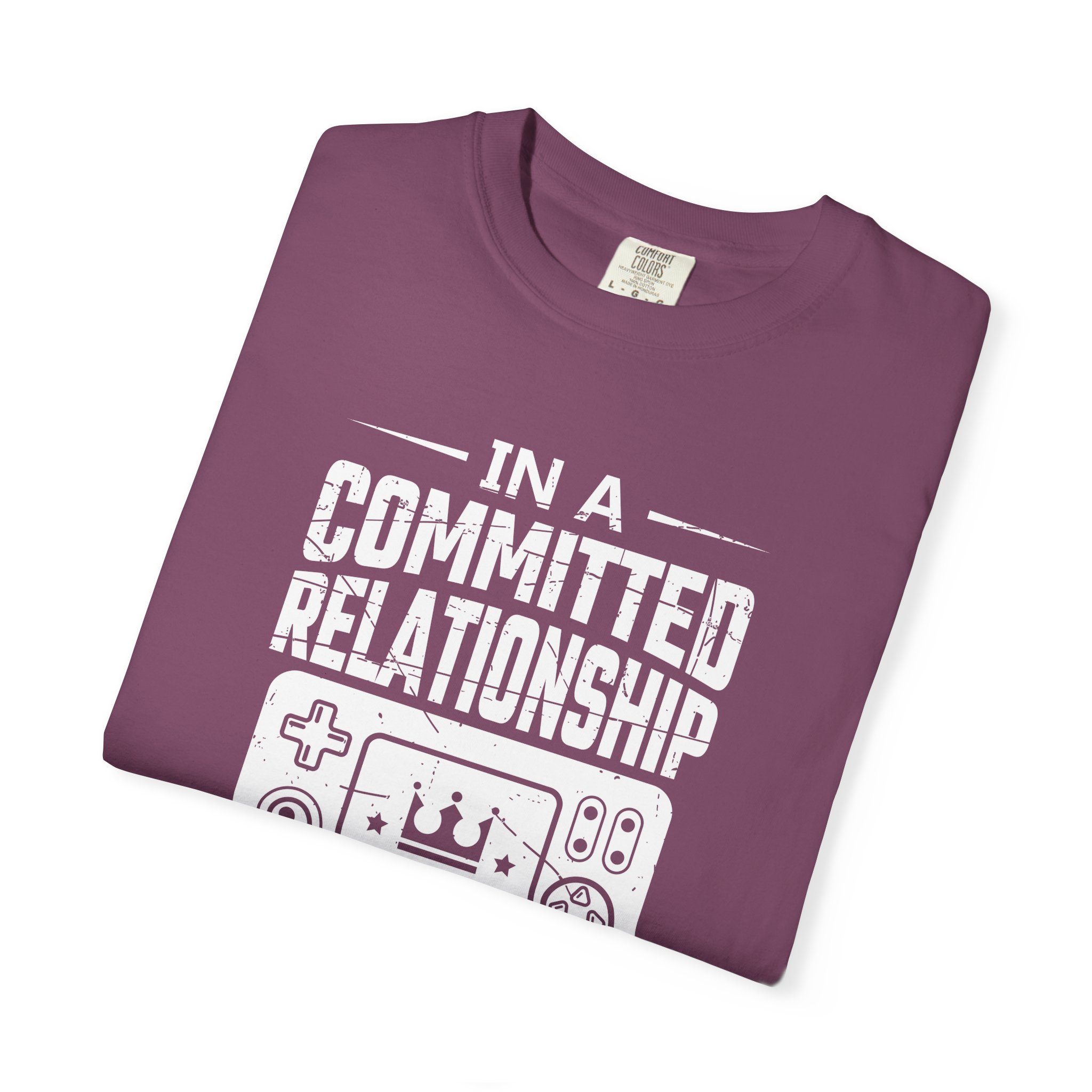 Committed to My Controller T-Shirt – Funny Gamer Graphic Tee for Video Game Lovers & Gaming Enthusiasts. - Image 55