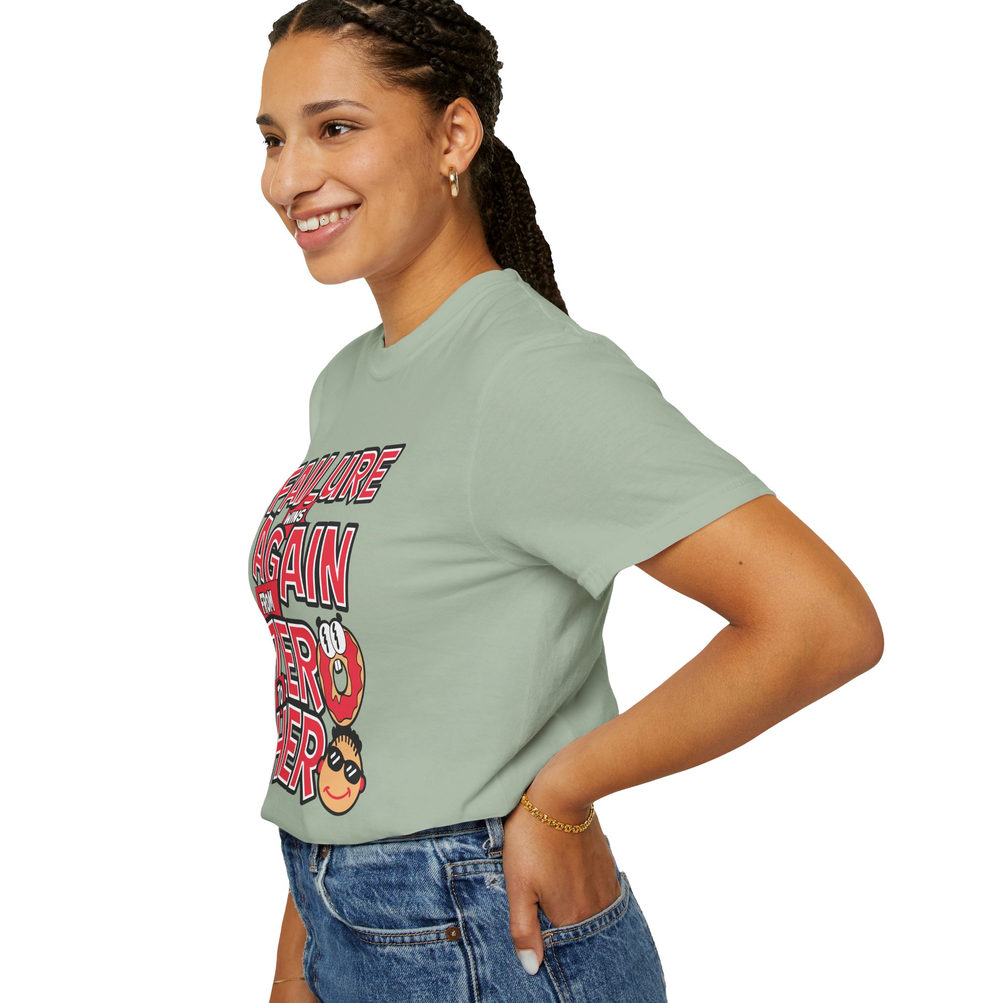 b2 - 2.3 - From Failure Again to Hero T-Shirt – Motivational Graphic Tee for Growth, Resilience & Success Mindset. - Image 29