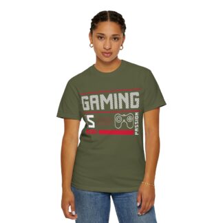Motivational gaming tee for Gamers - Gaming Is Passion - Unisex Tee - Image 12