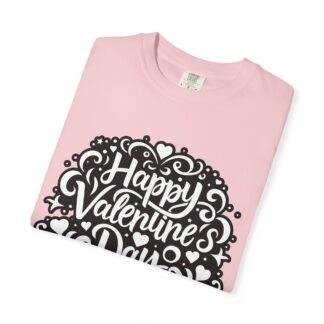 Happy Valentine’s Day Heart Floral T-Shirt – Romantic Floral Graphic Tee for Couples, Love Gifts & Festive Celebration. - Image 7