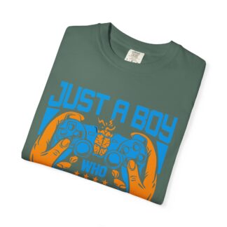 Game Controller T Shirt for Young Gamers - Just a Boy Who Loves Video Games Unisex Tee - Image 23