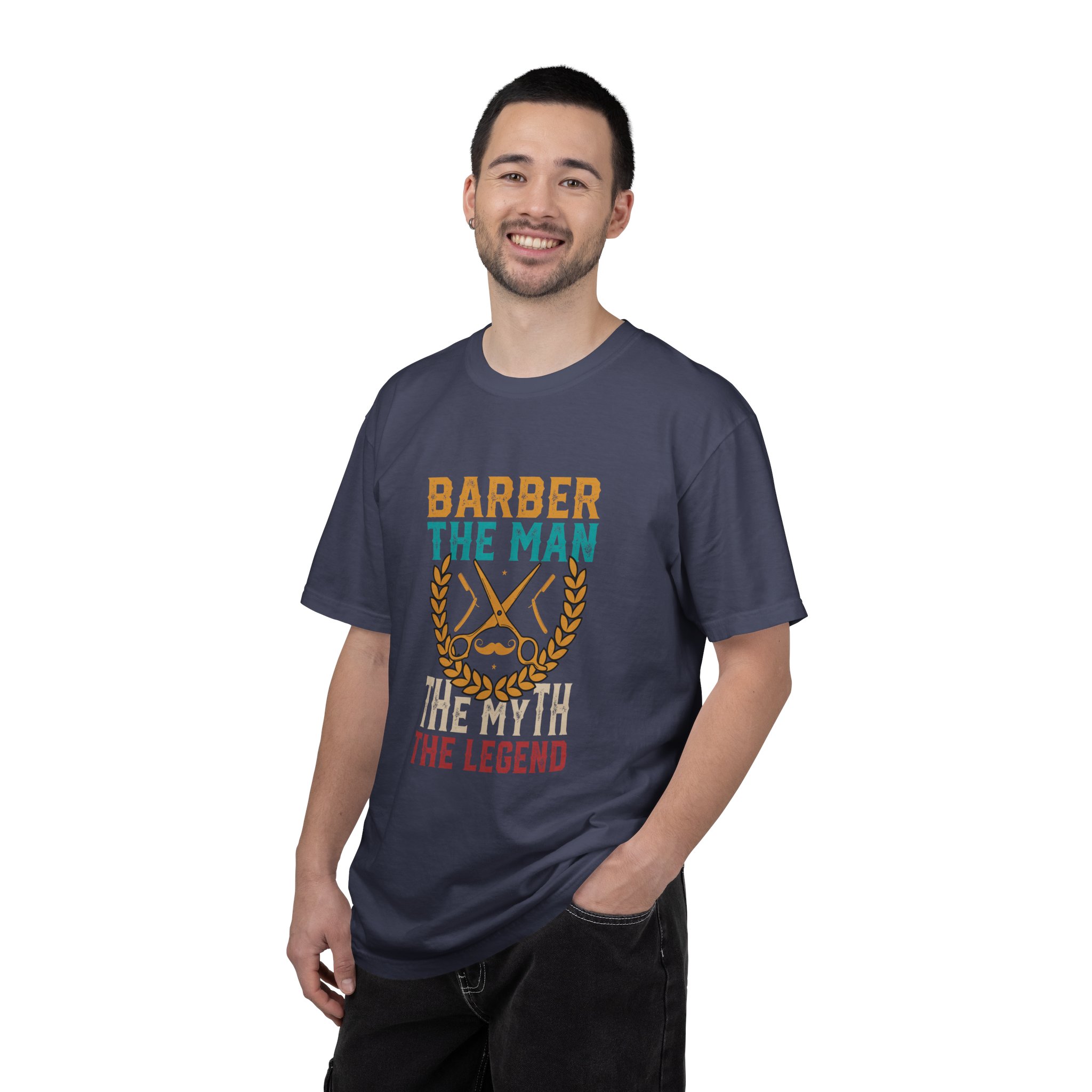 Barber Legend T-Shirt: Unisex Garment-Dyed Tee for Barbers, Father's Day Gift, Casual Wear, Barber Shop Apparel, Unique Gift Idea. - Image 34
