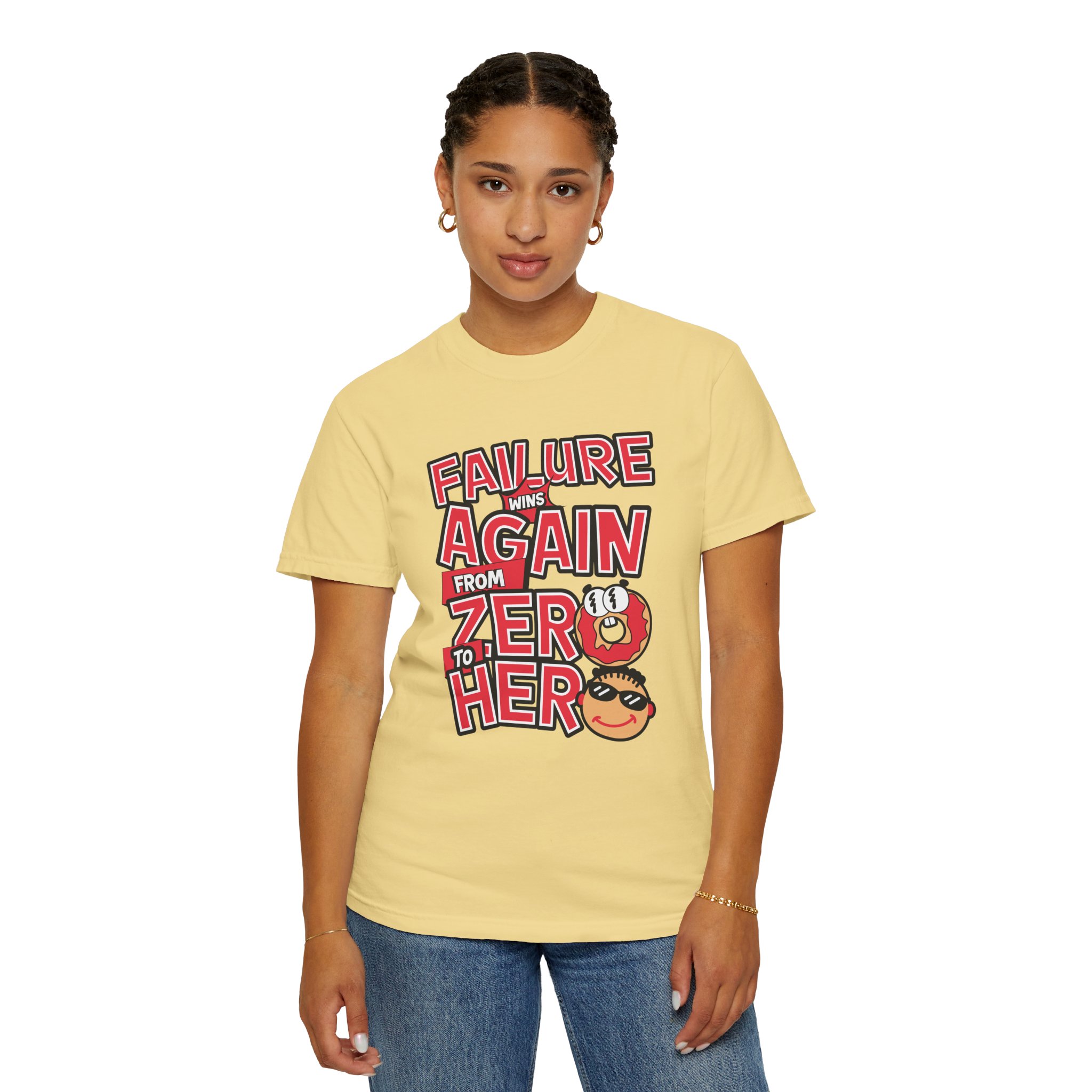 b2 - 2.3 - From Failure Again to Hero T-Shirt – Motivational Graphic Tee for Growth, Resilience & Success Mindset. - Image 20
