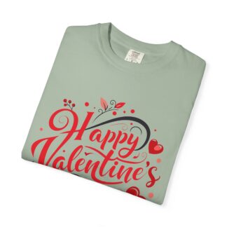 Happy Valentine’s Day Heart Design T-Shirt – Romantic Valentine Graphic Tee for Couples, Love Gift & Festive Wear. - Image 23