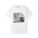 Funny coffee lover t-shirt for coffee enthusiasts