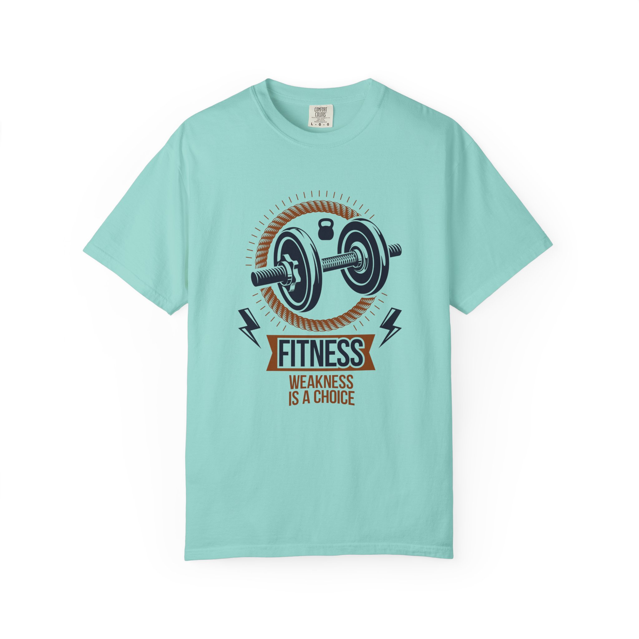 Fitness T-Shirt — "Fitness: Weakness Is A Choice" Motivational Gym Tee. - Image 17