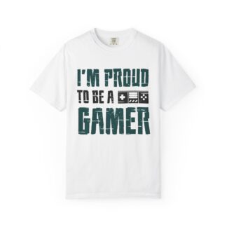 b2 - 3.6 - I’m Proud to Be a Gamer T-Shirt – Bold Gaming Graphic Tee for Pride, Passion & True Gamer Identity.