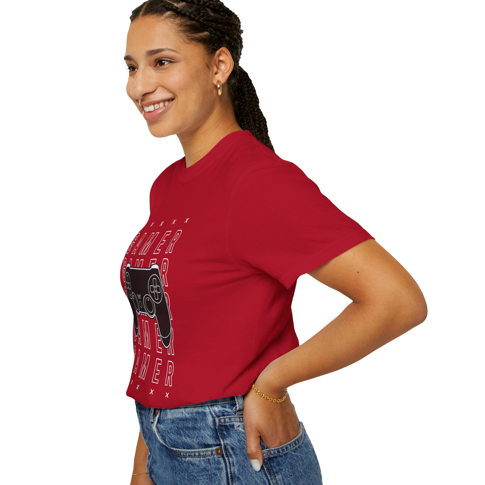 b2 - 3.1 - Retro Gamer Controller T-Shirt – Classic Console Gaming Graphic Tee for Gamers & Vintage Arcade Vibes. - Image 5