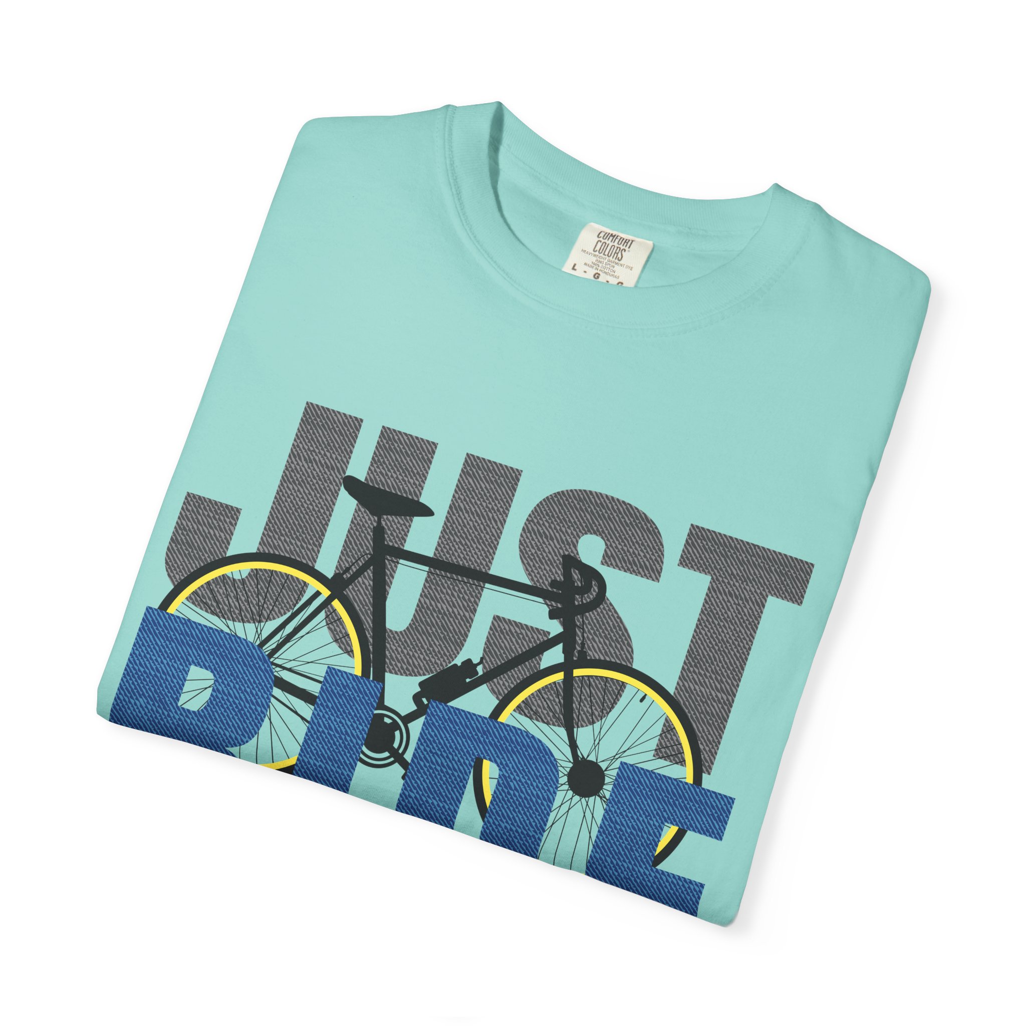 Unisex Cycling T-shirt, Just Ride Graphic Tee, Sporty Casual Wear, Cycling Gift, Active Lifestyle Apparel, Bike Lover Shirt. - Image 39