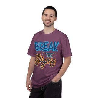 Cool positive quote t-shirt for Positivity - Break the Stigma Unisex Tee - Image 42