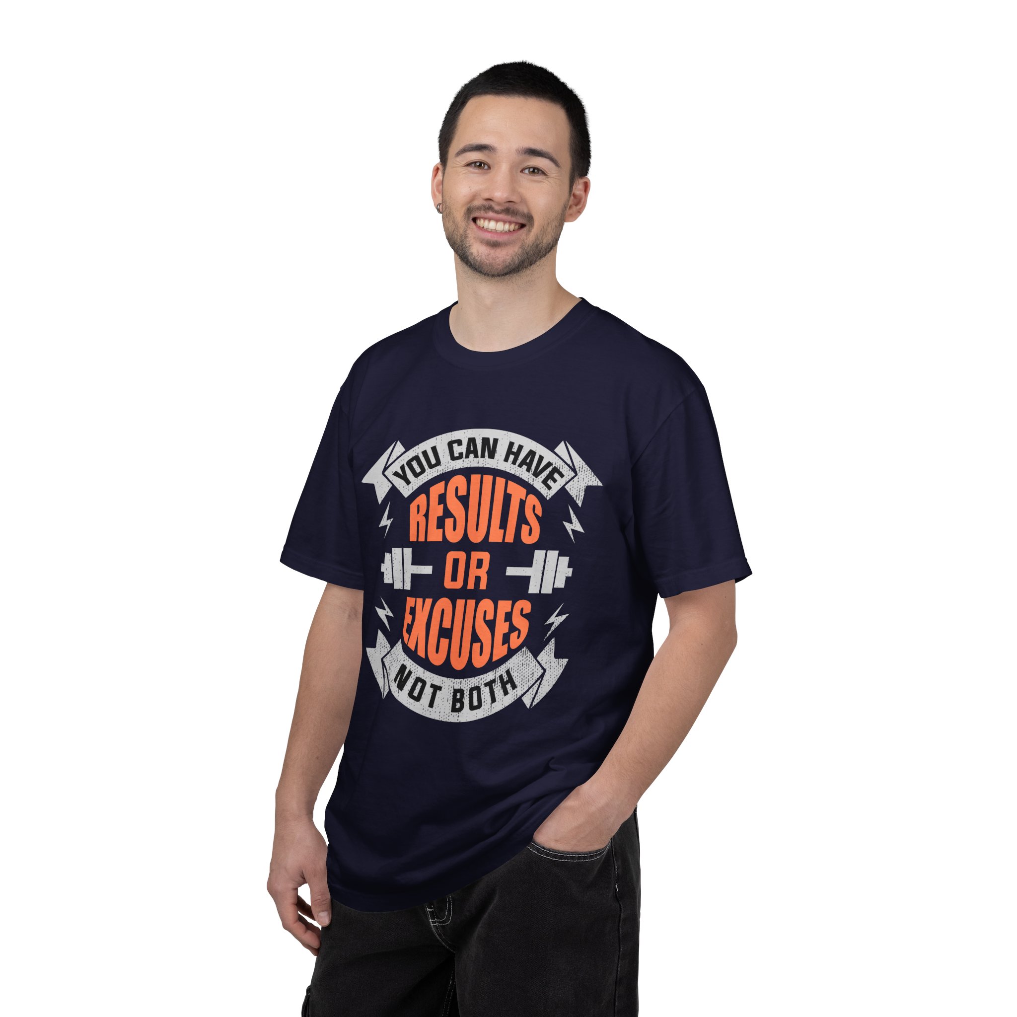 b2 - 6.18 - You Can Have Results or Excuses Not Both T-Shirt – Motivational Gym Graphic Tee for Discipline, Focus & No-Excuses Mindset. - Image 18