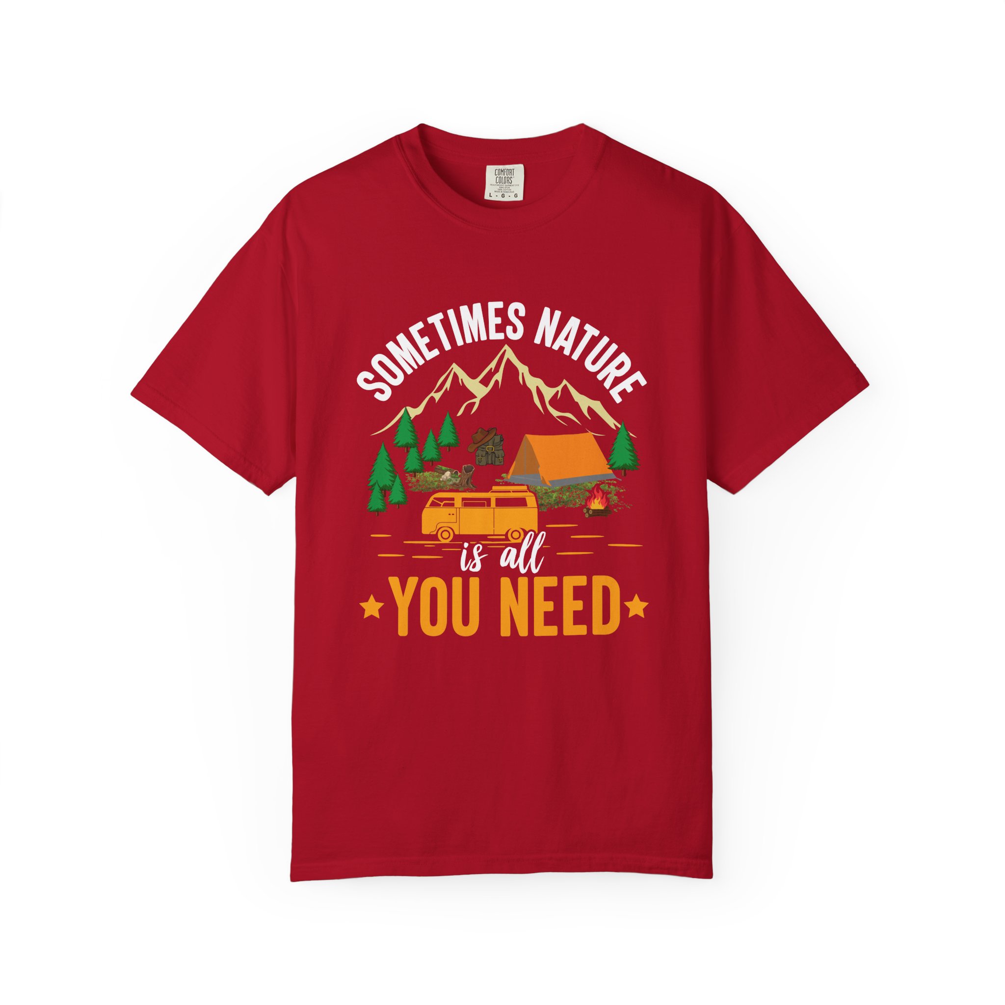 Adventure Awaits Unisex T-Shirt - Perfect for Camping, Nature Lovers, Outdoor Enthusiasts, Summer Festivals, Unique Gift Idea. - Image 49