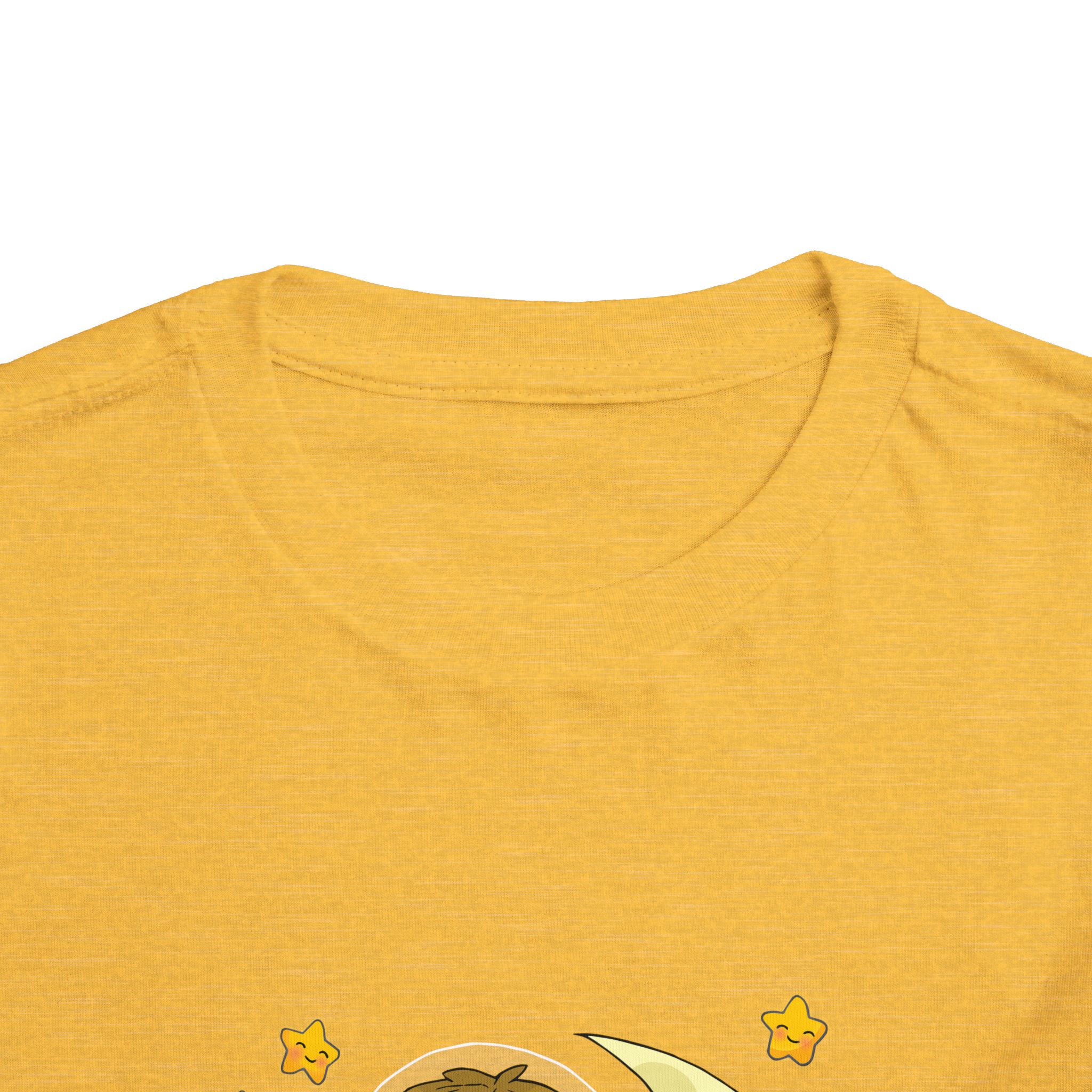 Cute Astronaut on Crescent Moon Toddler T-Shirt – Fun Space Adventure Graphic Tee for Kids, Boys & Girls. - Image 20