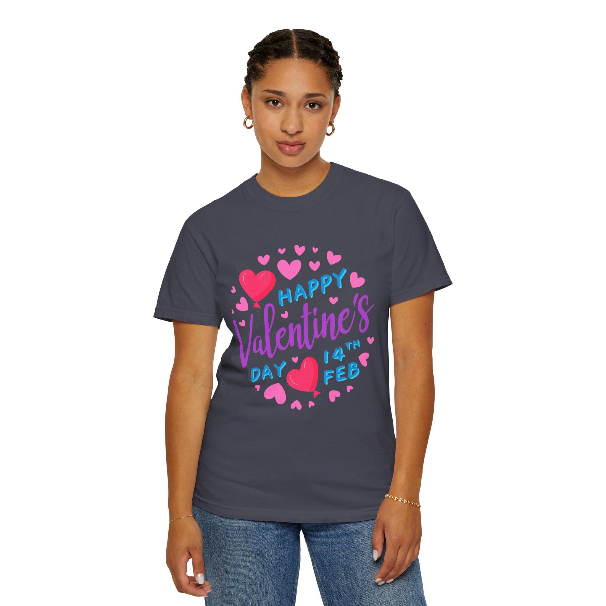 b2 - 8.1 - Happy Valentine’s Day 14th Feb T-Shirt – Cute Heart Graphic Tee for Love, Romance & Festive Celebration. - Image 52