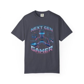 Retro gaming t-shirt Next Gen Gamer Tee – Retro Neon Video Game Graphic - Image 17