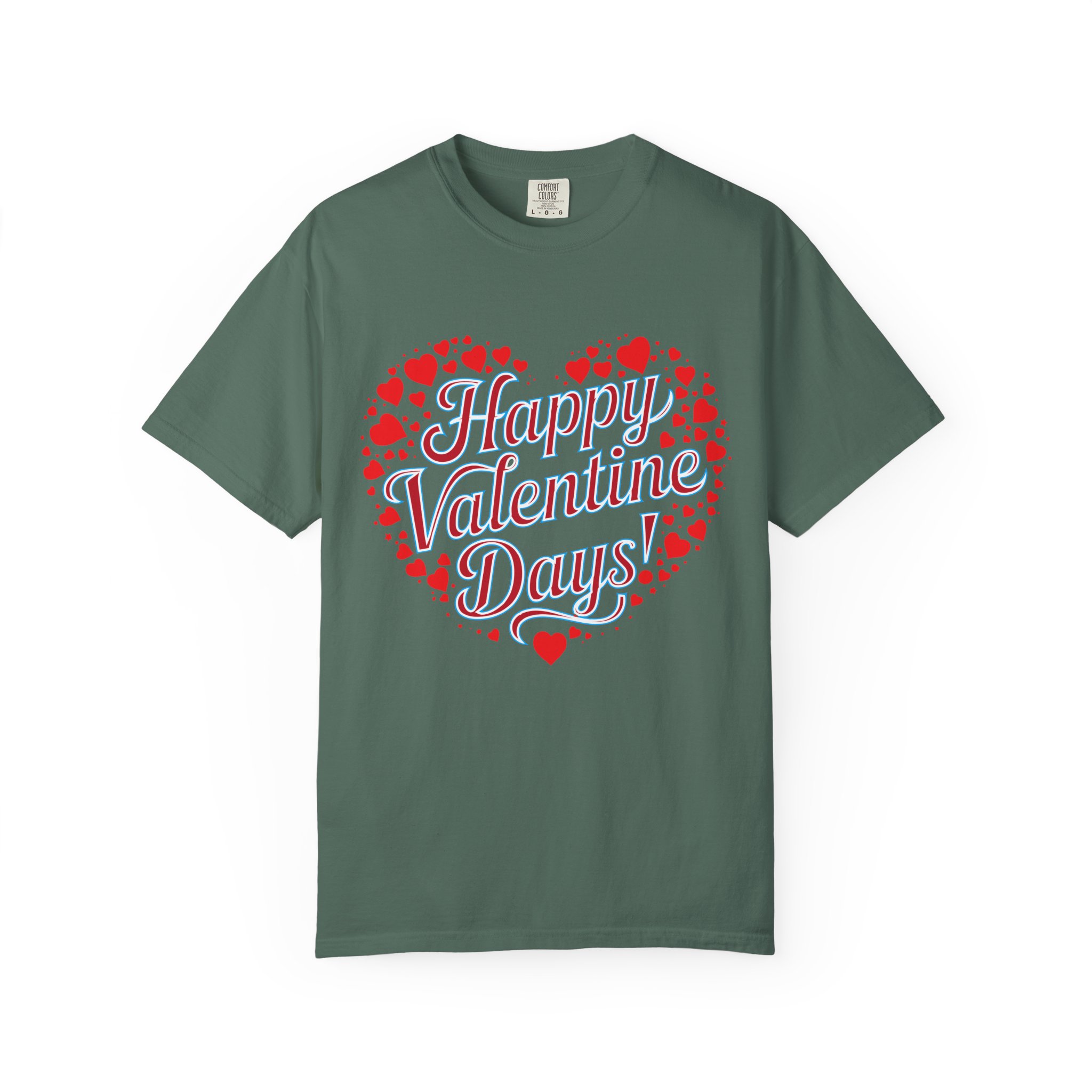 Valentine's Day T-Shirt, Cute Love Shirt, Heart Graphic Tee, Unisex Valentine's Gift, Romantic Apparel, Casual Wear. - Image 9