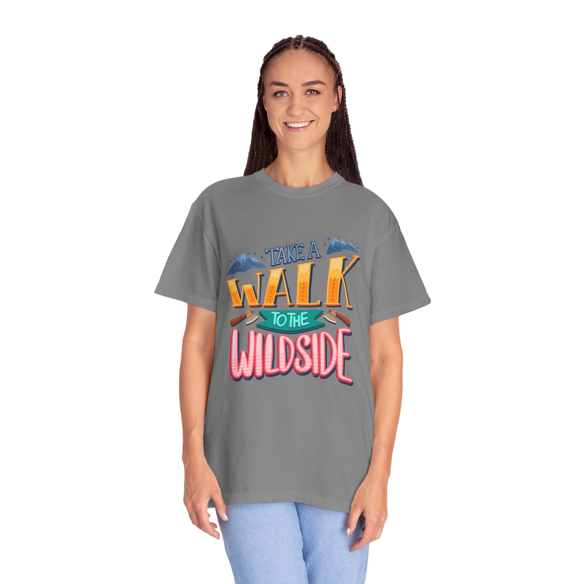 Wildside Adventure T-Shirt, Wanderlust Tee, Nature Lover Shirt, Casual Outdoor Wear, Hiking Gift. - Image 19