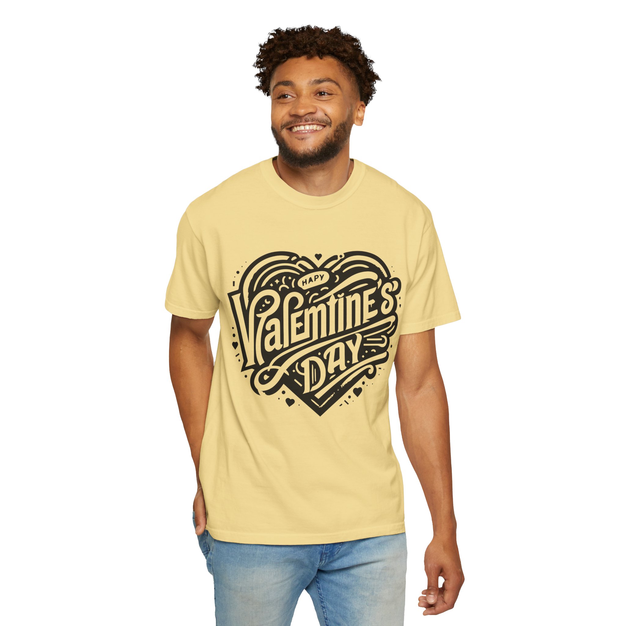 C - 8.12. - Valentine's Day Heart Graphic T-Shirt. - Image 30