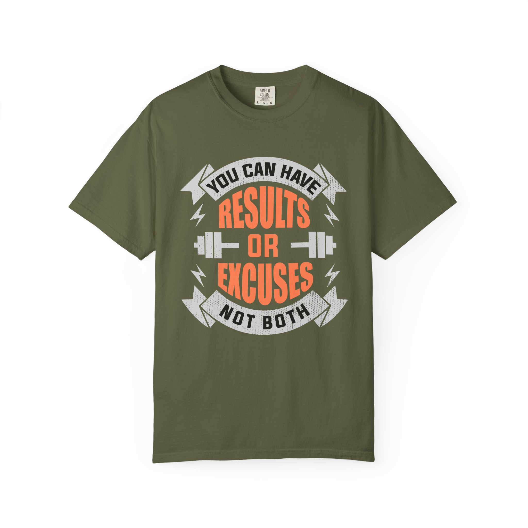 b2 - 6.18 - You Can Have Results or Excuses Not Both T-Shirt – Motivational Gym Graphic Tee for Discipline, Focus & No-Excuses Mindset. - Image 9