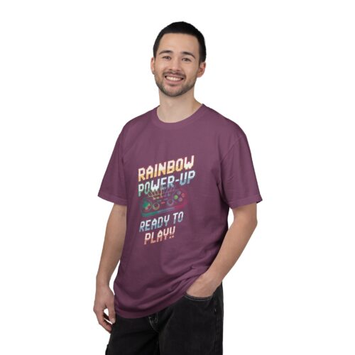 Funny gaming tee - Rainbow Gamer T-shirt for Unisex - Image 26
