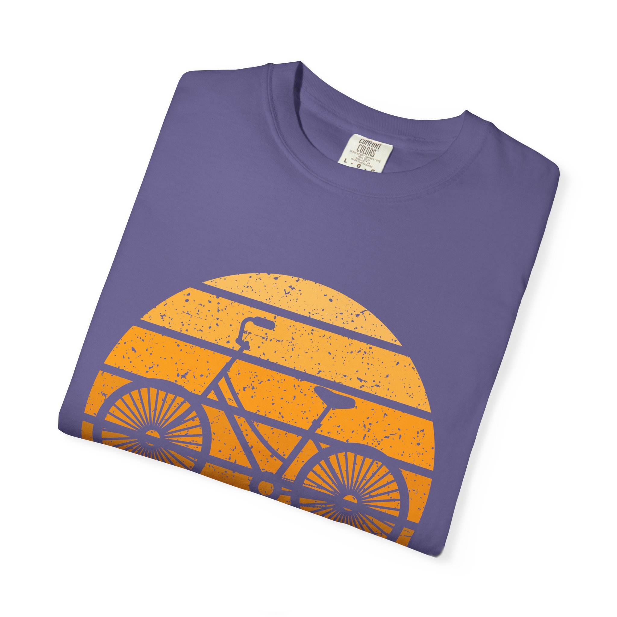 Bicycle Adventure T-Shirt, Fun Cycling Tee, Vintage Style Shirt, Gift for Cyclists, Summer Casual Wear. - Image 39