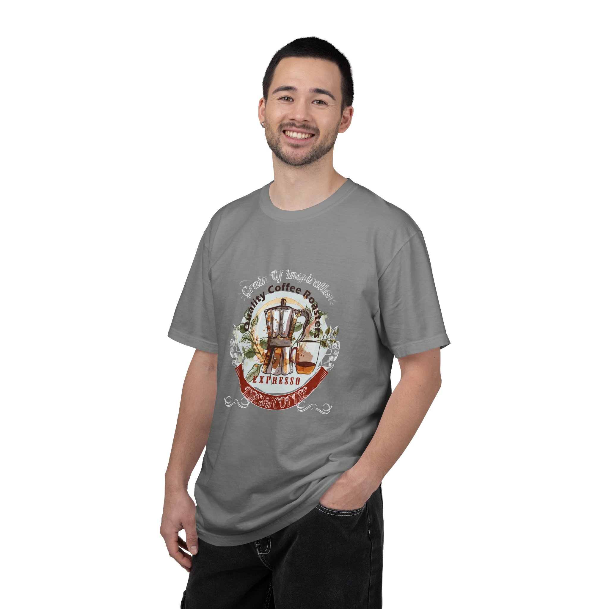 Coffee Lovers Unisex T-Shirt | Quality Coffee Roasters Tee, Casual Wear, Gift for Coffee Enthusiasts, Barista Gift, Eco-Friendly Apparel. - Image 10