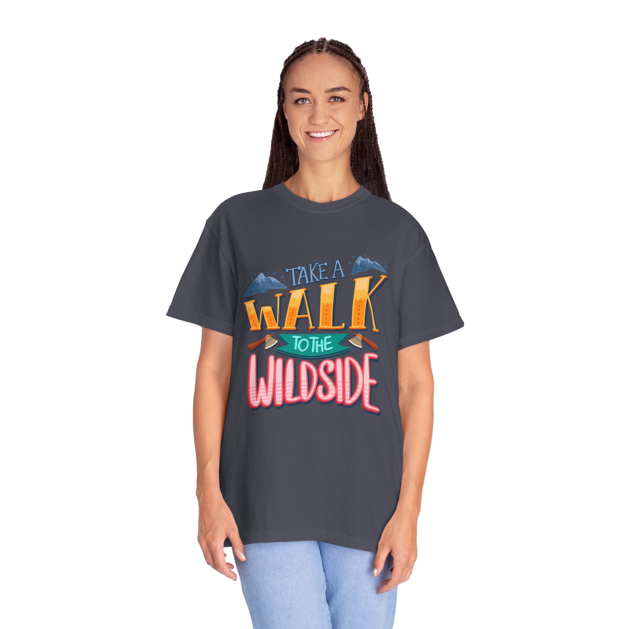 Wildside Adventure T-Shirt, Wanderlust Tee, Nature Lover Shirt, Casual Outdoor Wear, Hiking Gift. - Image 27