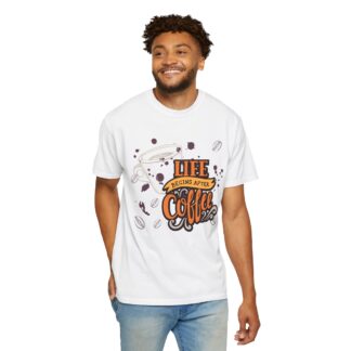 Coffee drinkers t-shirt – Life Begins After Coffee - Image 6